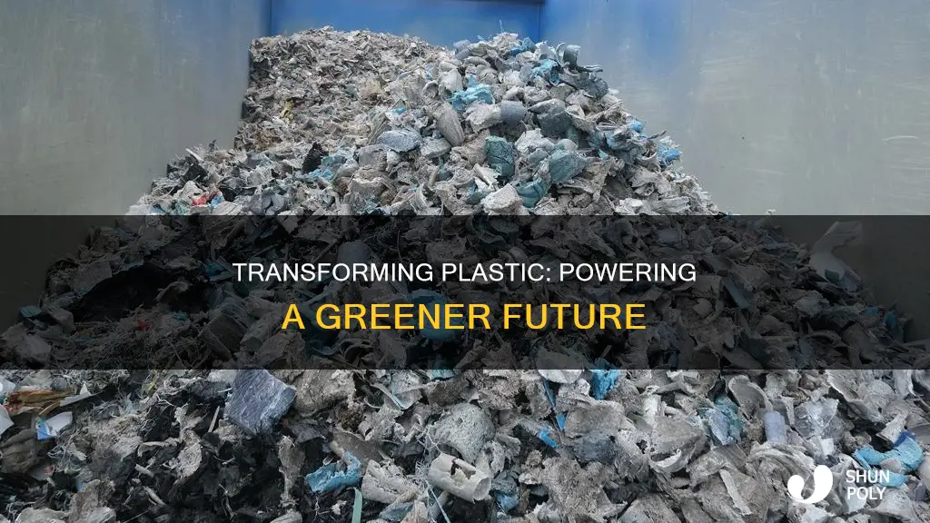 how to convert plastic into electricity