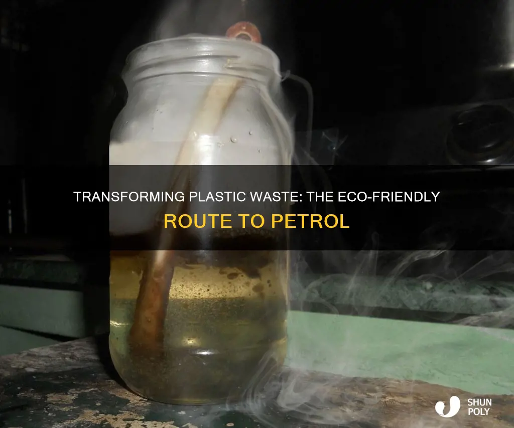 how to convert plastic waste into petrol