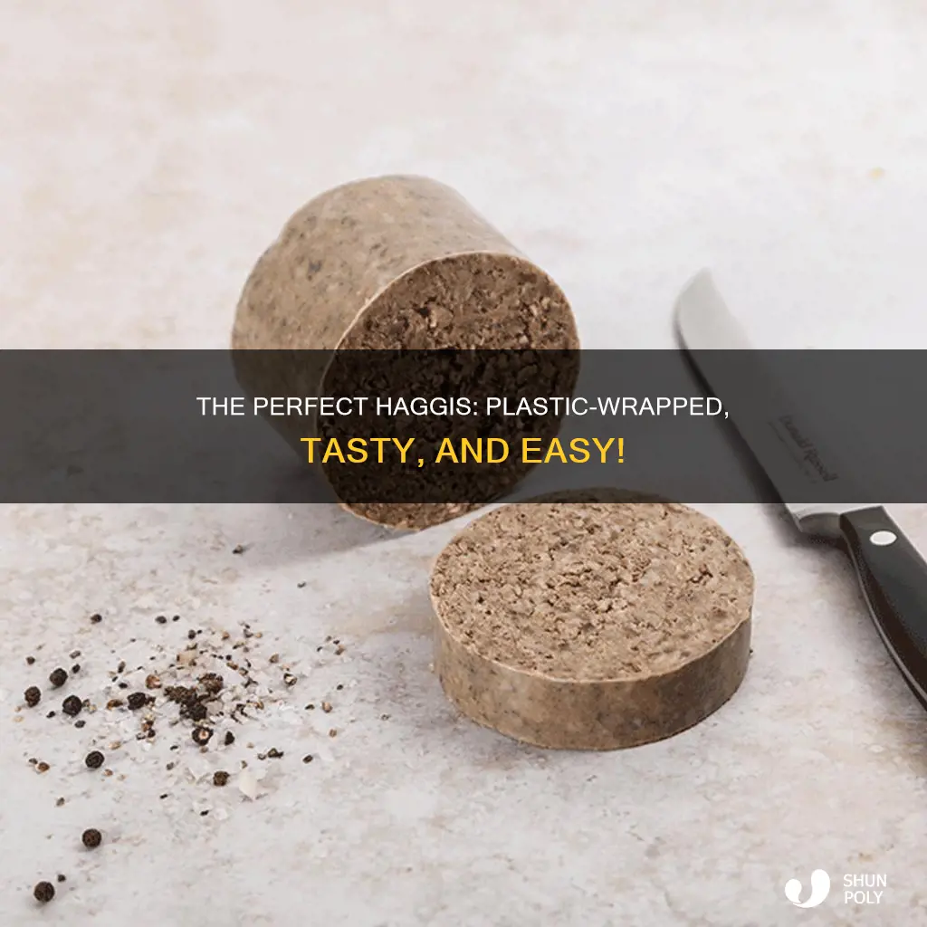 how to cook haggis in plastic