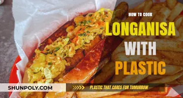 Cooking Longanisa: Plastic Wrap for Easy Peasy Meals