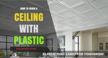 Covering Ceilings: Plastic Protection