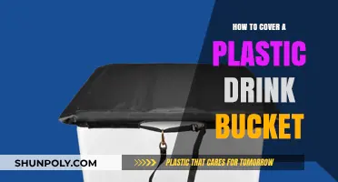 Creative Ways to Cover a Plastic Drink Bucket