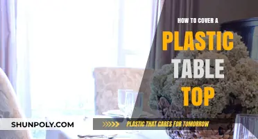 Transform Your Plastic Table Top: Creative Cover Ideas