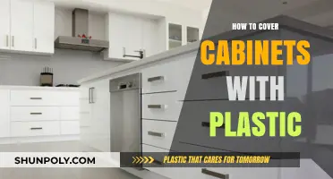 Covering Cabinets: Plastic Protection in 3 Steps