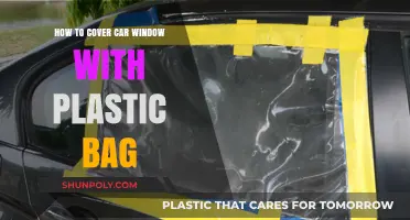 Quick Fix: Covering Your Car Window with a Plastic Bag