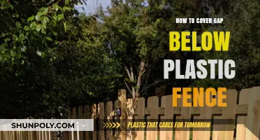Quick-Fix Solutions to Conceal Gaps Under Plastic Fencing