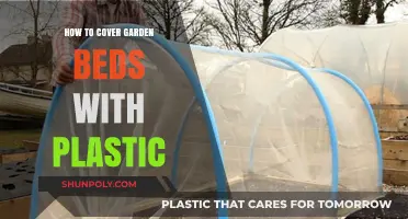 Protecting Garden Beds: Plastic Sheeting Method