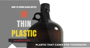 DIY Guide: Wrapping Glass Bottles in Thin Plastic Easily