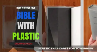 Protect Your Bible: Covering with Plastic Wrap
