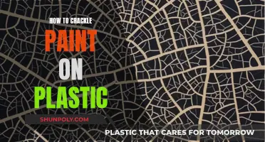 Crackling Paint Effects: Transforming Plastic Surfaces