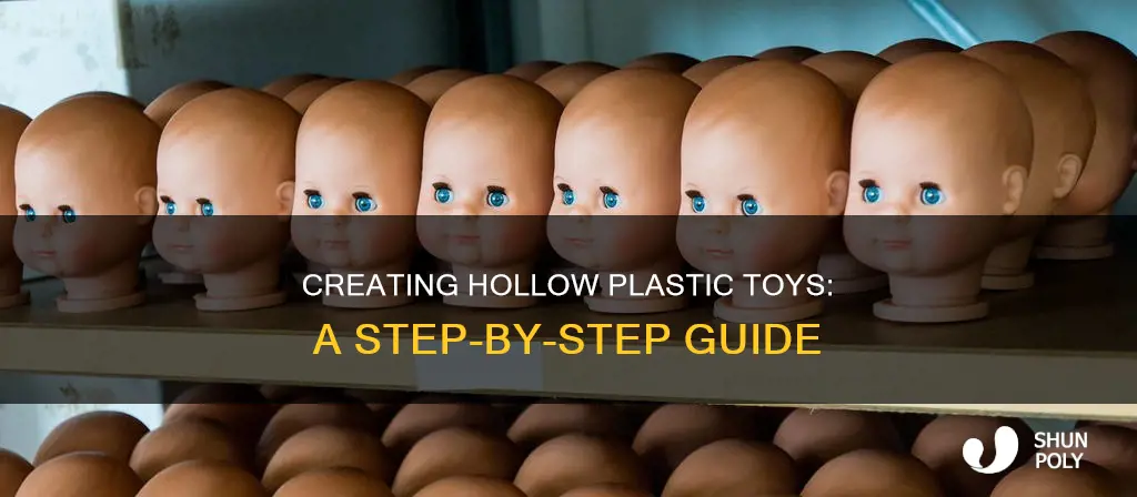how to create a hollow plastic toy