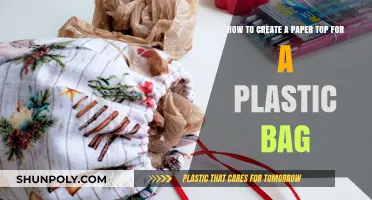 DIY Paper Top for Plastic Bags: Eco-Friendly Crafting Guide