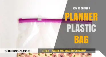 DIY Planner Plastic Bag: Easy Steps to Organize Your Essentials