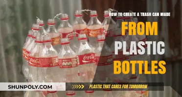 Eco-Friendly DIY: Crafting a Trash Can from Plastic Bottles