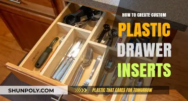 Custom Drawer Inserts: DIY Plastic Organization