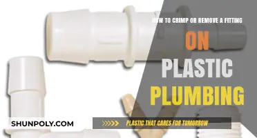 Mastering Plastic Plumbing: Crimping and Removing Fittings Like a Pro
