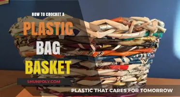 Crochet a Durable Plastic Bag Basket: Eco-Friendly Crafting Guide