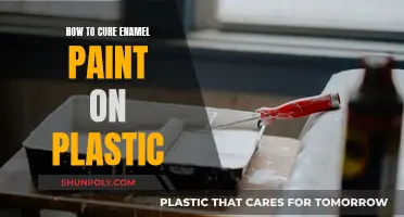 Curing Enamel Paint on Plastic: The Ultimate Guide