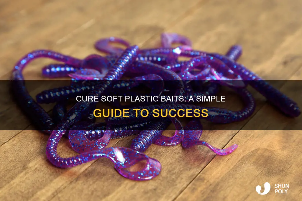 how to cure soft plastic baits