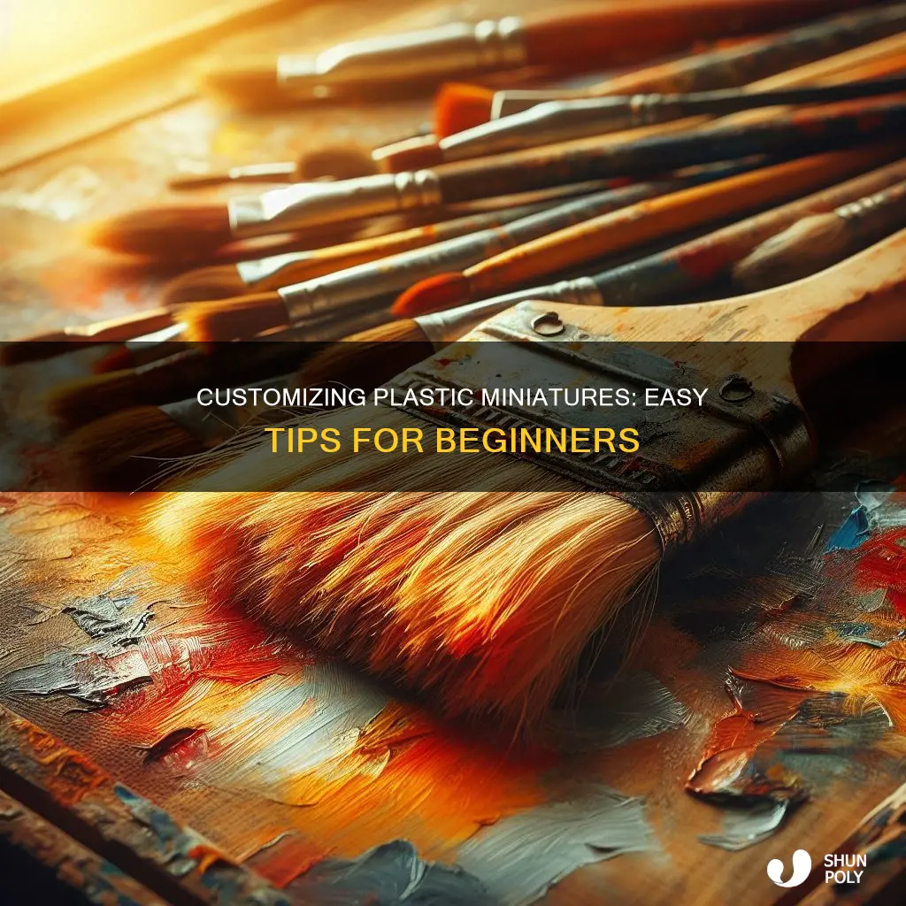 how to customize a plastic miniatures