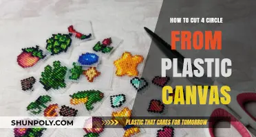Easy DIY Guide: Cutting Perfect Circles from Plastic Canvas