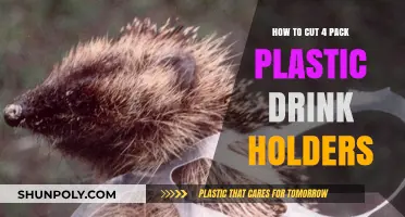 Easy DIY Guide: Cutting 4-Pack Plastic Drink Holders Safely
