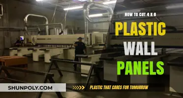 Efficiently Cutting 4 x 8 Plastic Wall Panels: A Step-by-Step Guide