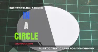 Cutting Perfect Circles in 6ml Plastic Sheeting: A Step-by-Step Guide