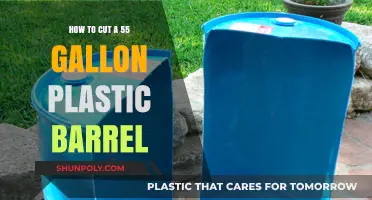 Cutting a 55-Gallon Plastic Barrel: Step-by-Step Guide for Easy Modification
