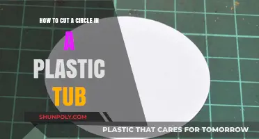 Easy Steps to Cut a Perfect Circle in a Plastic Tub
