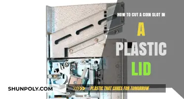 DIY Coin Slot: Cutting a Perfect Slot in Plastic Lids