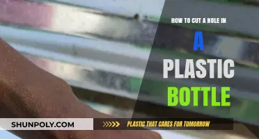 Easy DIY Guide: Cutting a Perfect Hole in Plastic Bottles