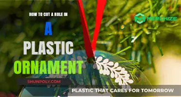 Easy DIY Guide: Cutting a Hole in Plastic Ornaments for Crafts