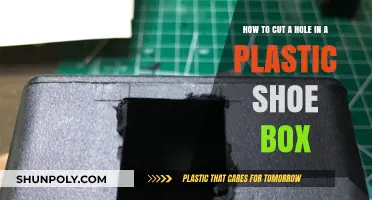 Easy DIY Guide: Cutting a Hole in a Plastic Shoe Box
