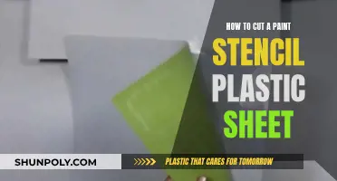 Cutting Paint Stencil Plastic Sheets: A Step-by-Step Guide