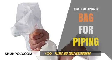 Easy DIY Piping Hack: Cutting Plastic Bags for Creative Projects