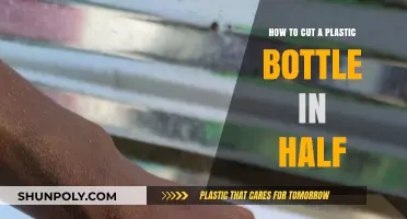 Easy DIY Guide: Cutting Plastic Bottles in Half Safely and Precisely
