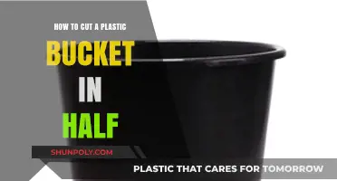 Easy DIY Guide: Cutting a Plastic Bucket in Half Safely