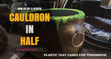 DIY Guide: Safely Cutting a Plastic Cauldron in Half