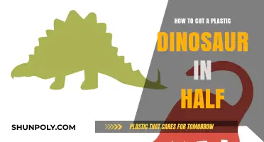 Easy Steps to Safely Cut a Plastic Dinosaur in Half