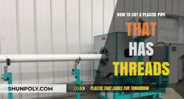 Threading Made Easy: Cutting Plastic Pipes with Precision and Care