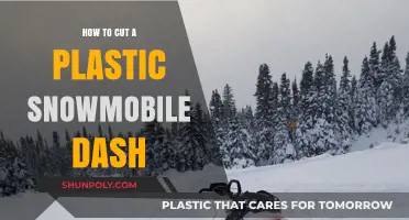 DIY Guide: Cutting a Plastic Snowmobile Dash for Custom Upgrades