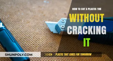 Easy Tips for Cutting Plastic Tubs Smoothly and Crack-Free