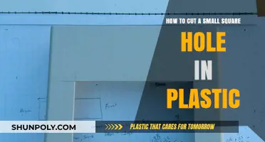 Easy Steps to Cut a Precise Small Square Hole in Plastic