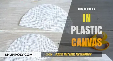 Mastering the V-Cut: A Guide to Plastic Canvas Crafting