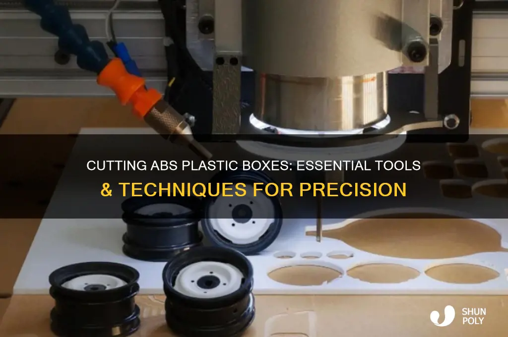 how to cut abs plastic box