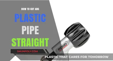 Mastering Straight Cuts: A Guide to Cutting ABS Plastic Pipe