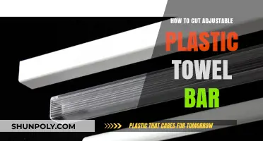 Easy DIY Guide: Cutting Adjustable Plastic Towel Bars for Custom Fit