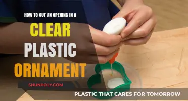 Crafting Clear Plastic Ornaments: Easy Steps to Cut Perfect Openings