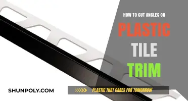 Mastering Angled Cuts on Plastic Tile Trim: A Step-by-Step Guide